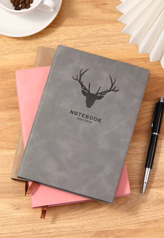 Cahier tête de cerf de taille A5